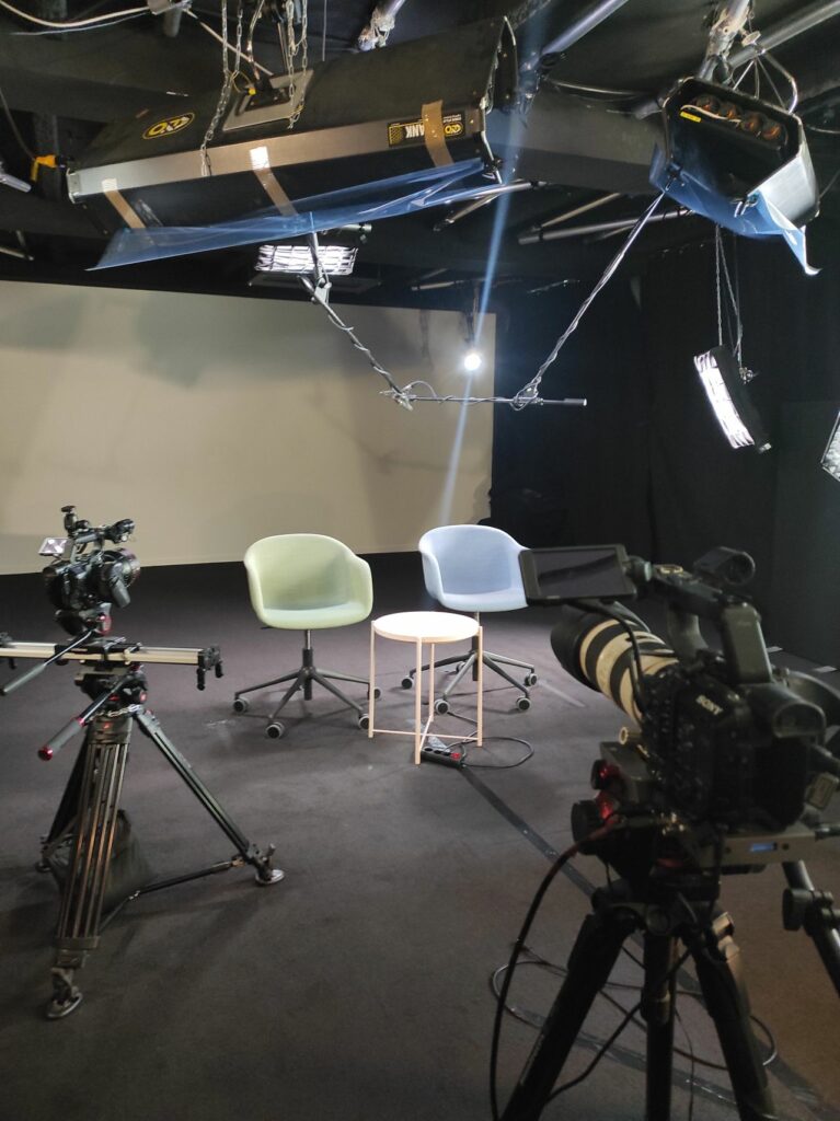 Salle d'interview pour OpenClassroom